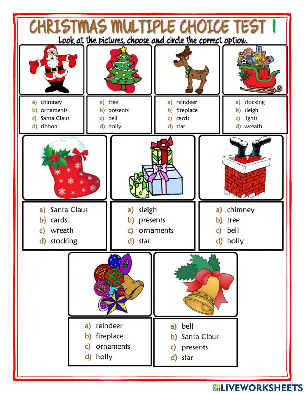 Christmas Vocabulary