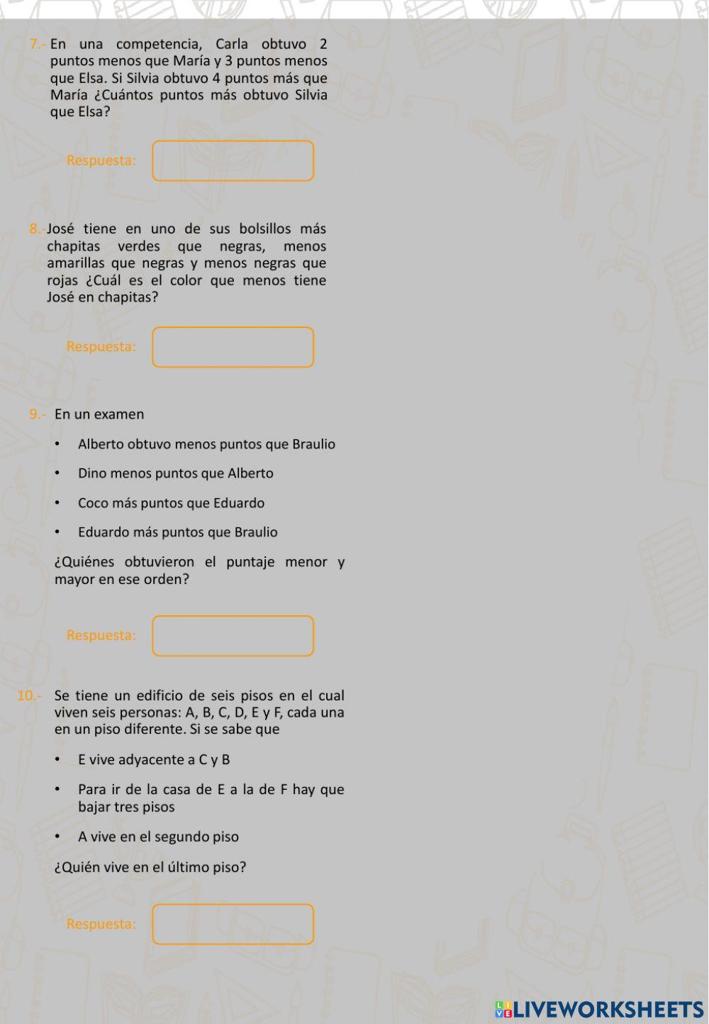 6to - RM - Dciembre - Repaso 6to - RM - Dciembre - Repaso
