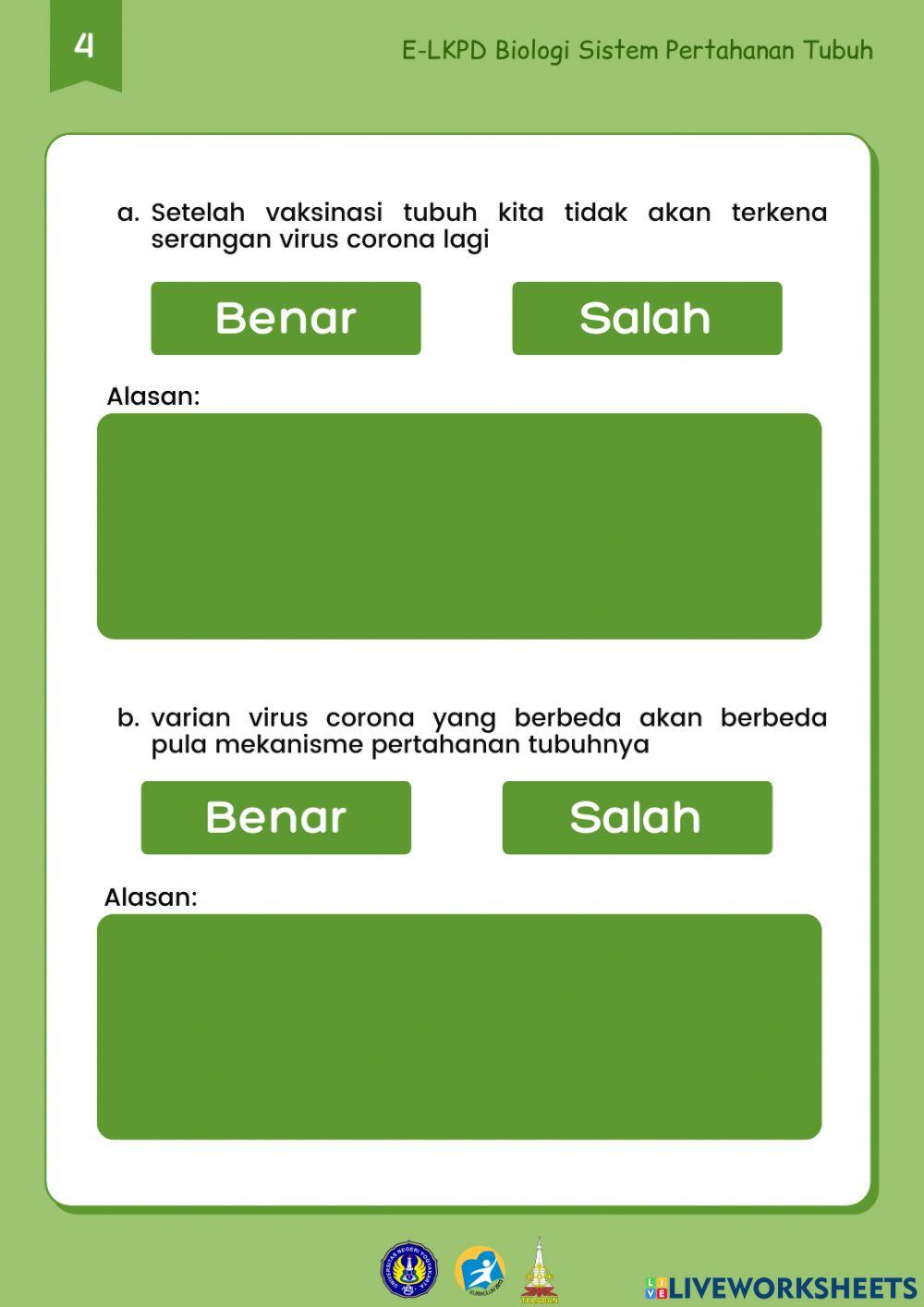 Sistem Pertahanan Tubuh