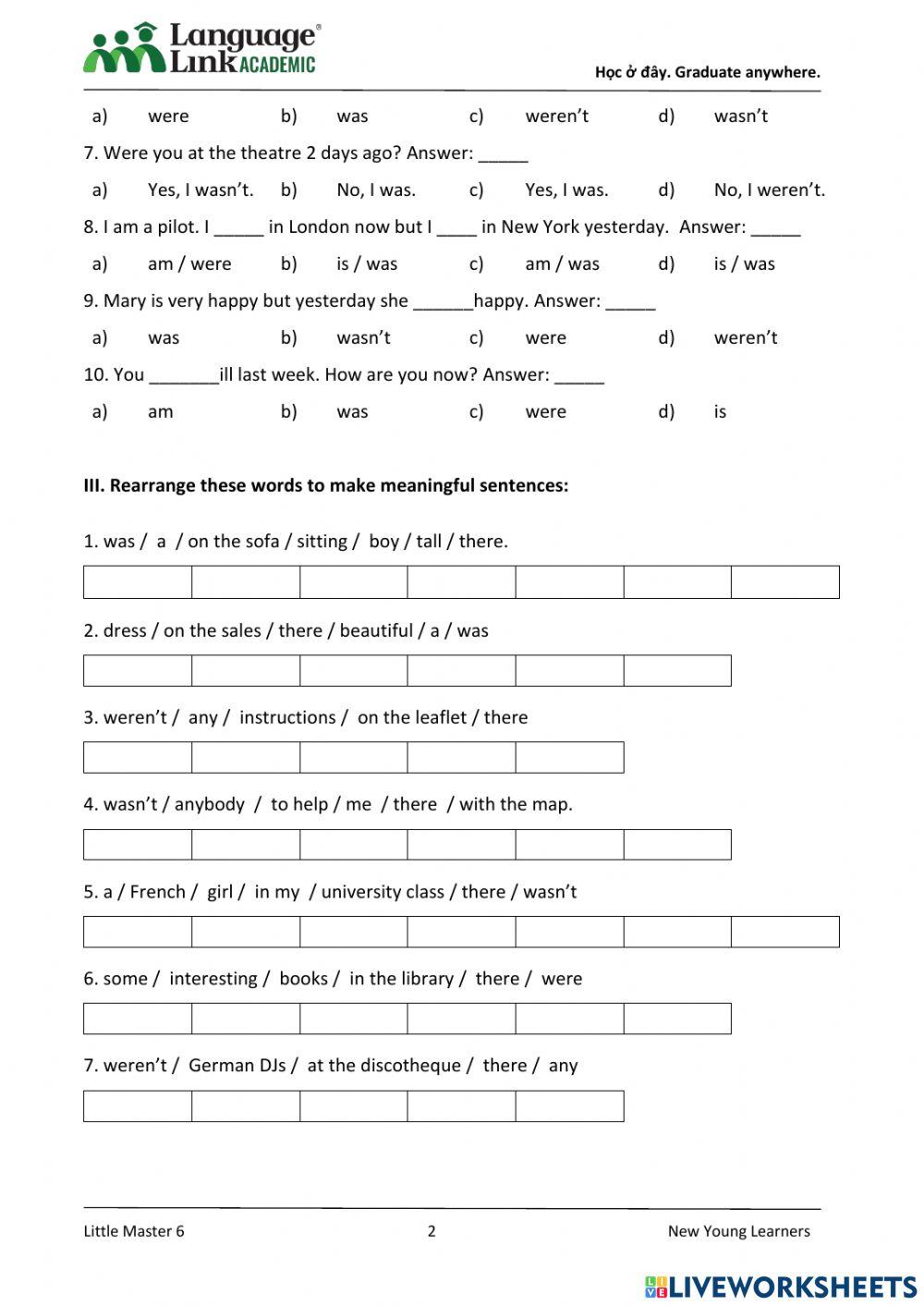 LM6-Lesson 3-HW-Progress test 1