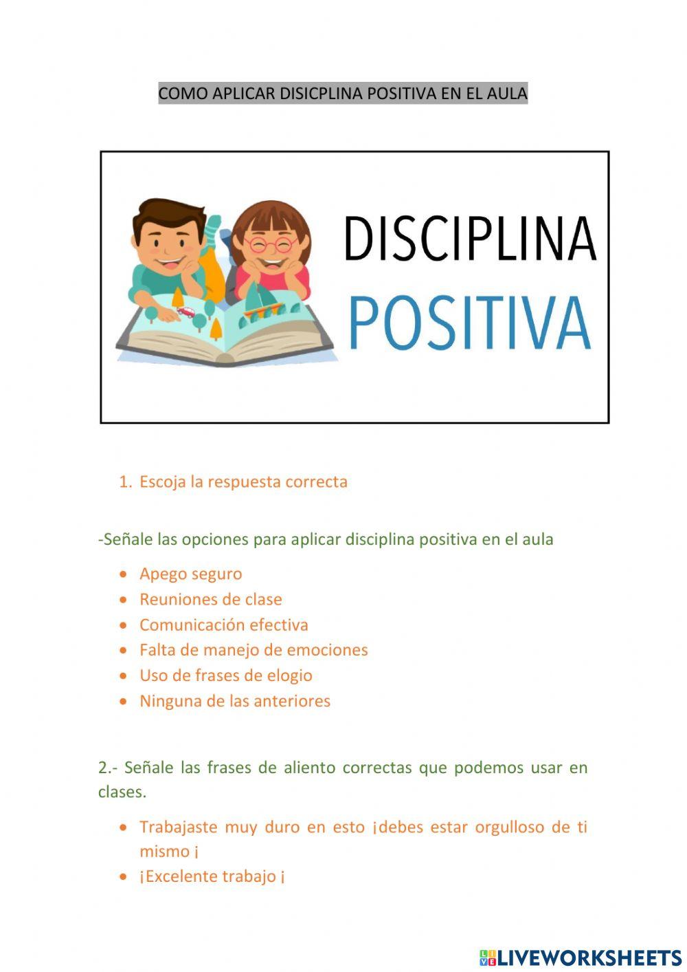 Disciplina positiva