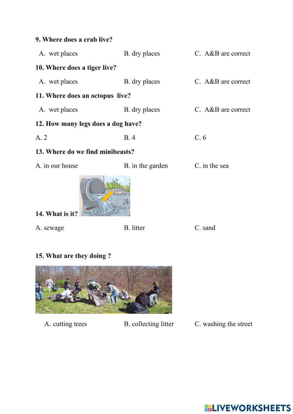 Science revision 1 - semester 1