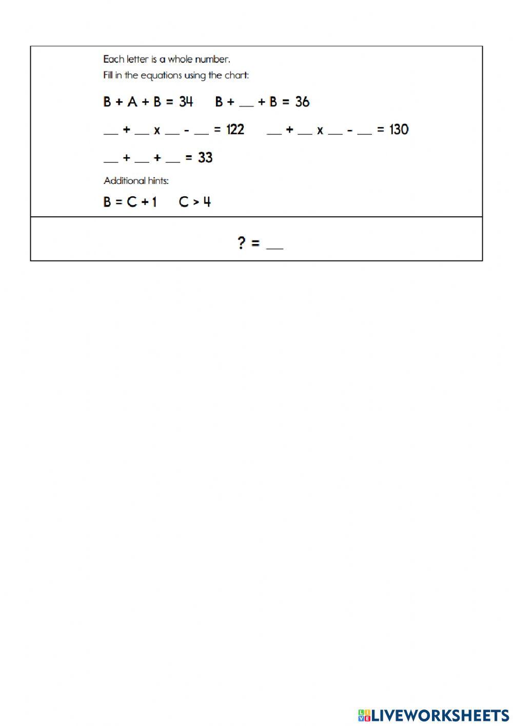 Actividades de lógica ft 5º y 6º