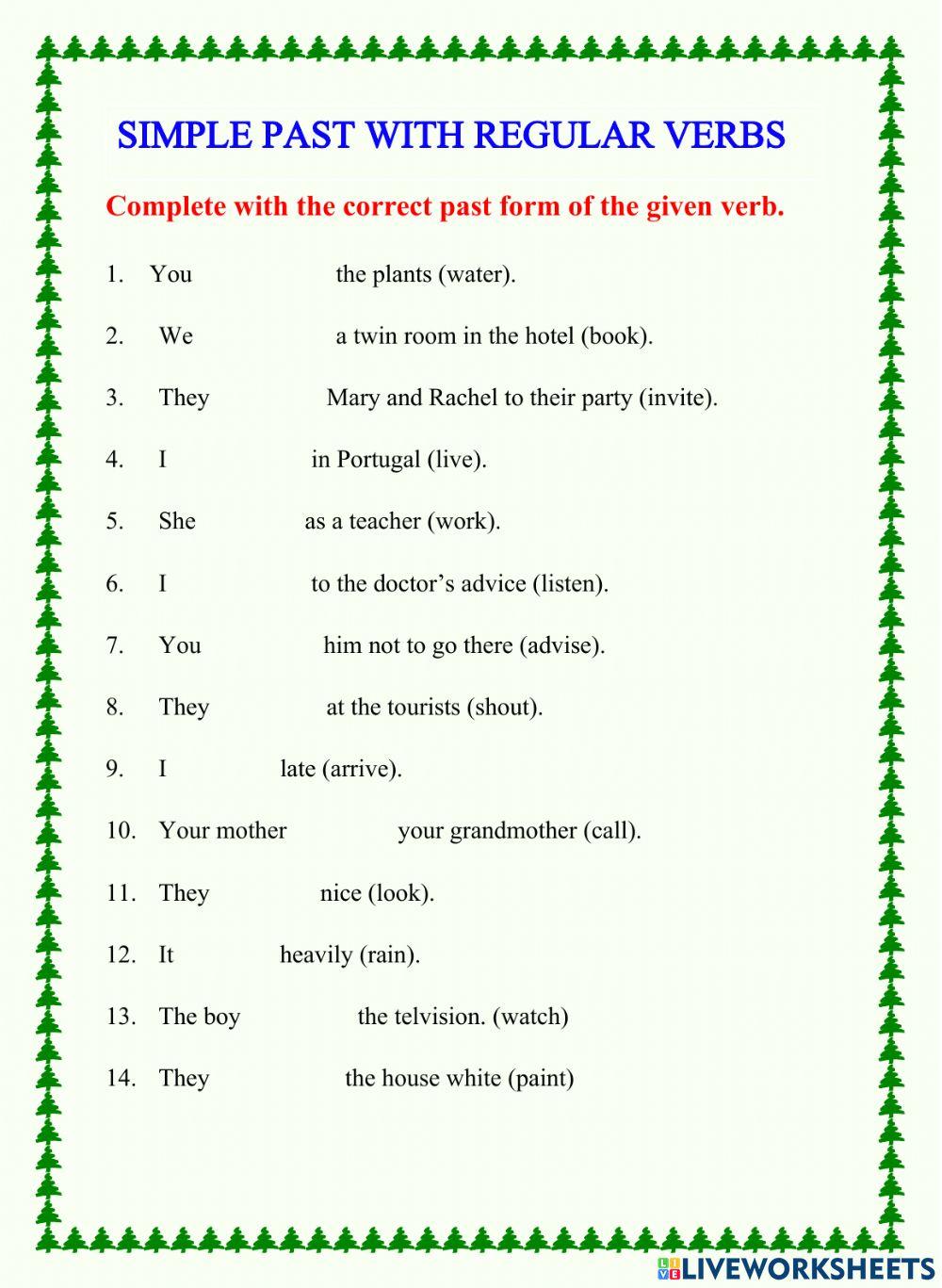 Su - kim ngân - practice regular verb