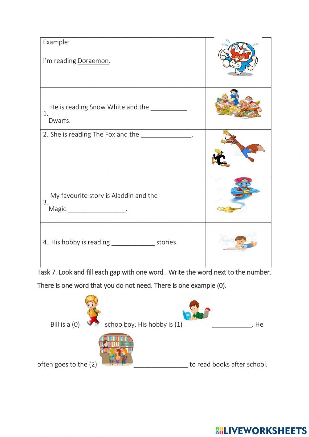 Unit 8: what are you reading?