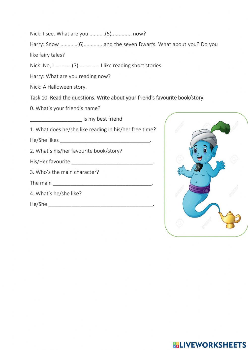 Unit 8: what are you reading?