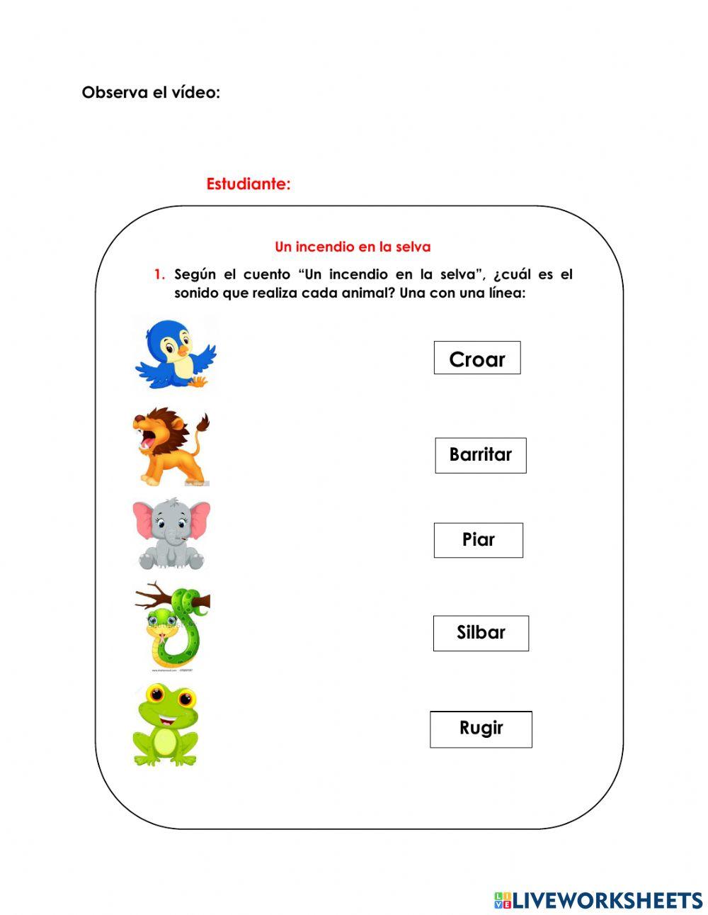 Ficha de comprensión e interpretación