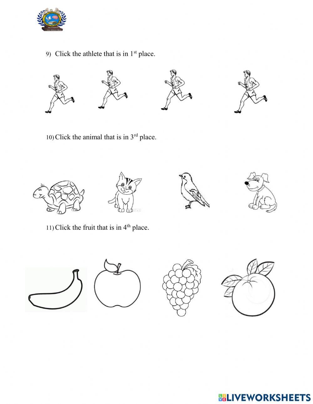 End of Term 1 Assessment