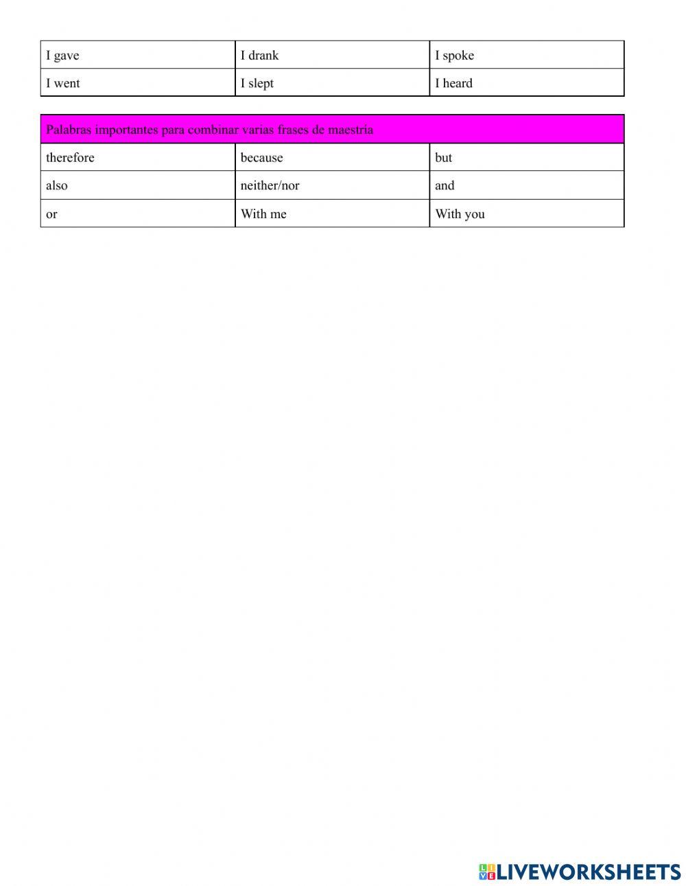 Mastery expressions SP8 variety -1