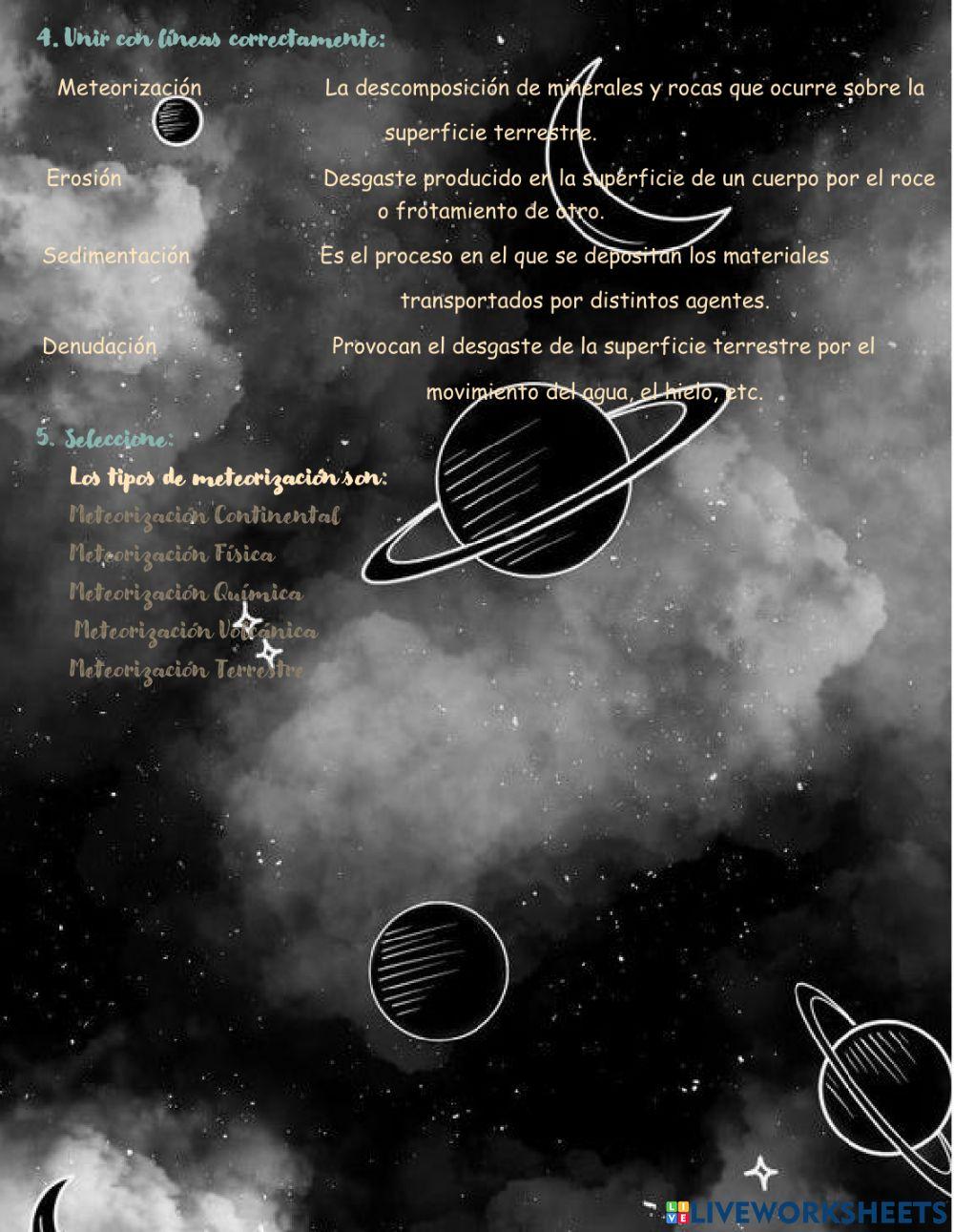 El origen y la evolución del universo y del planeta Tierra