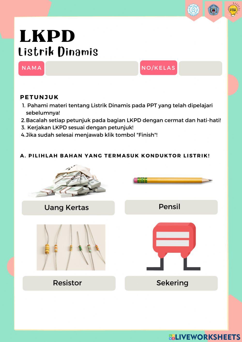LKPD Listrik Dinamis