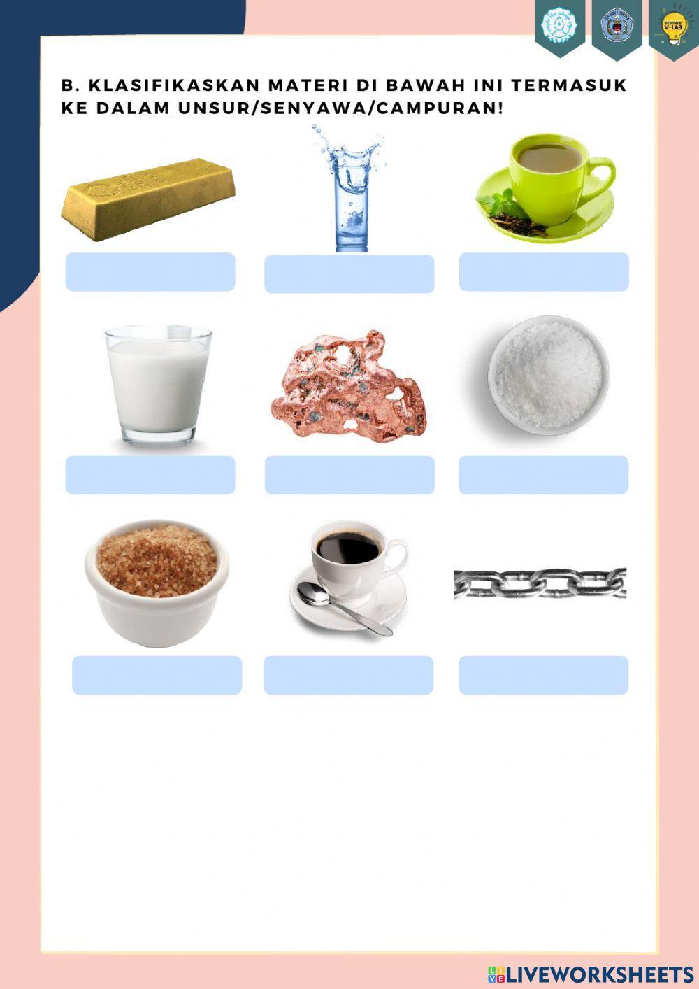 LKPD Klasifikasi Materi