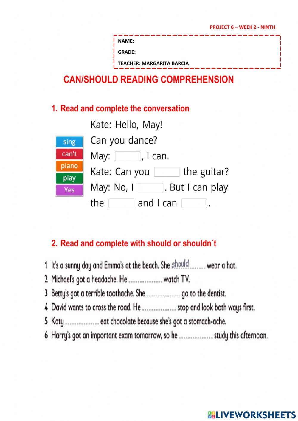 Project 6 - week 2 - ninth