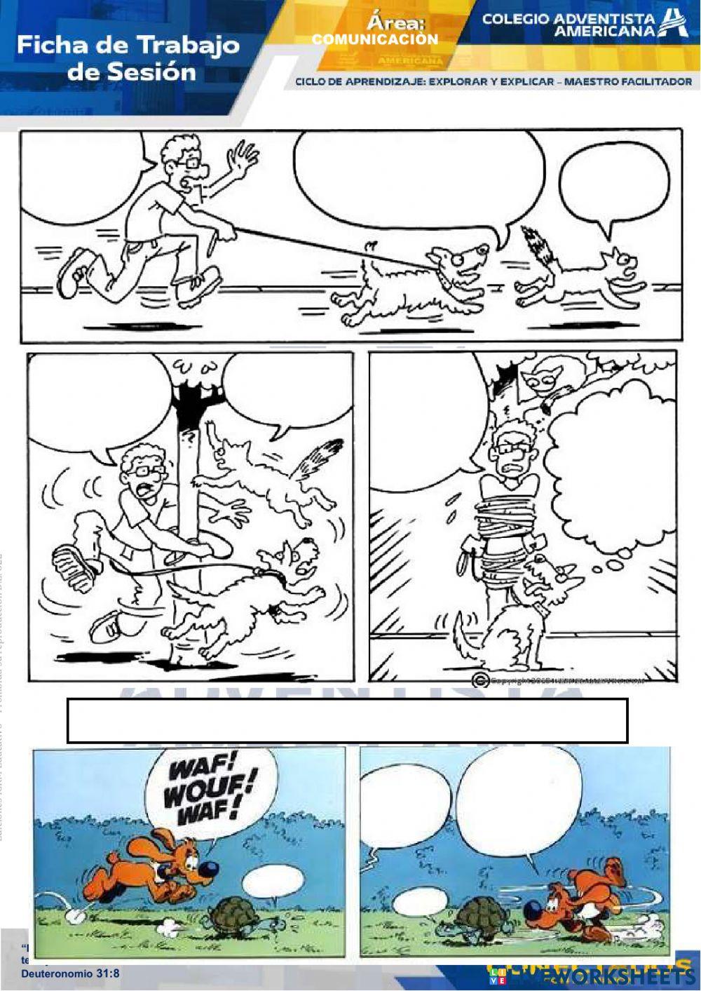 Escribimos historietas