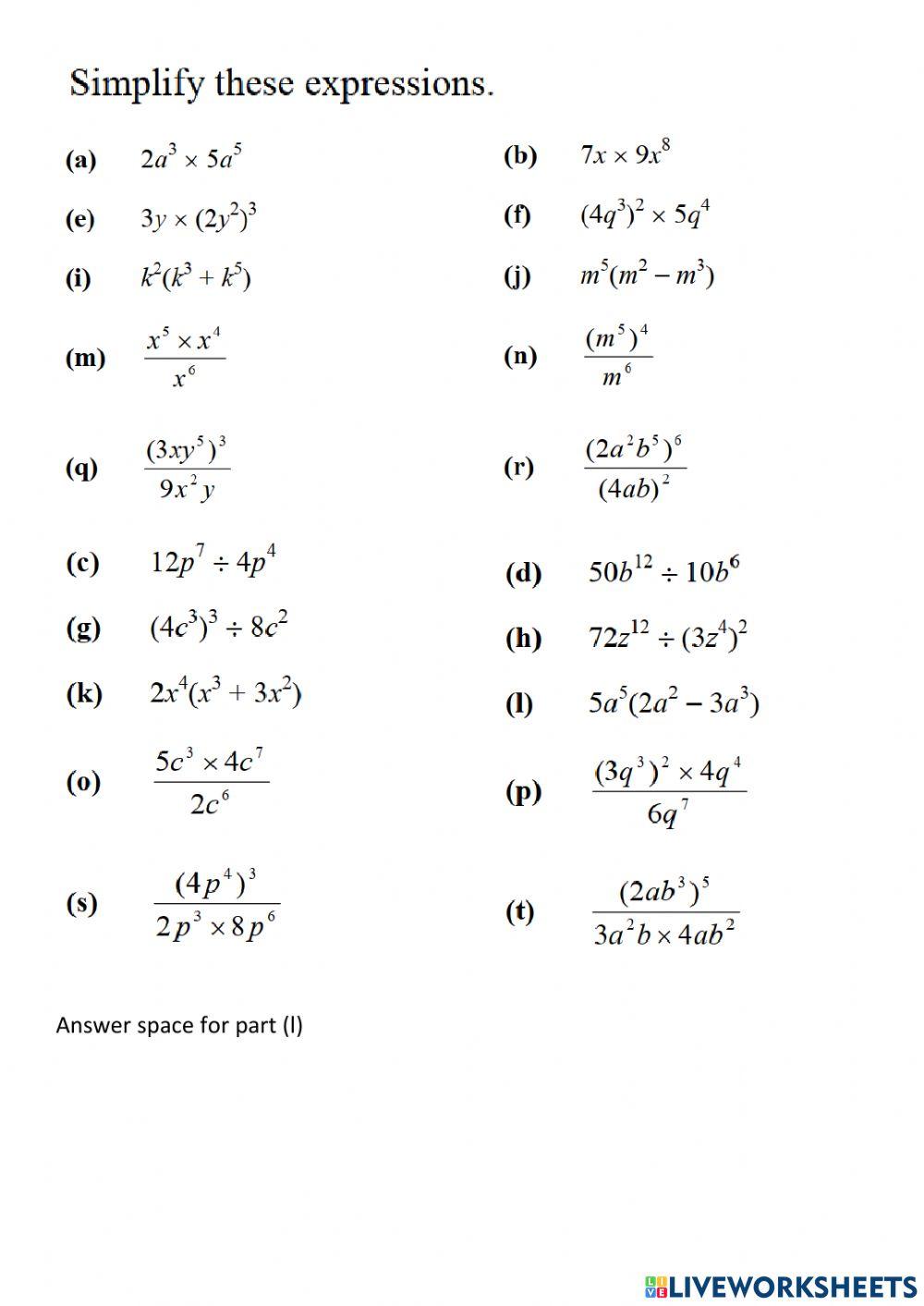 WW AA Indices 8