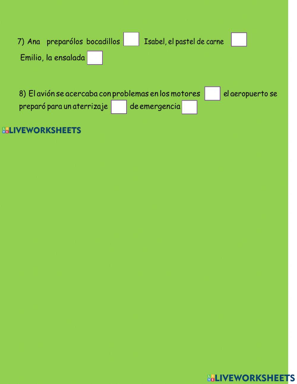 Uso del punto y coma