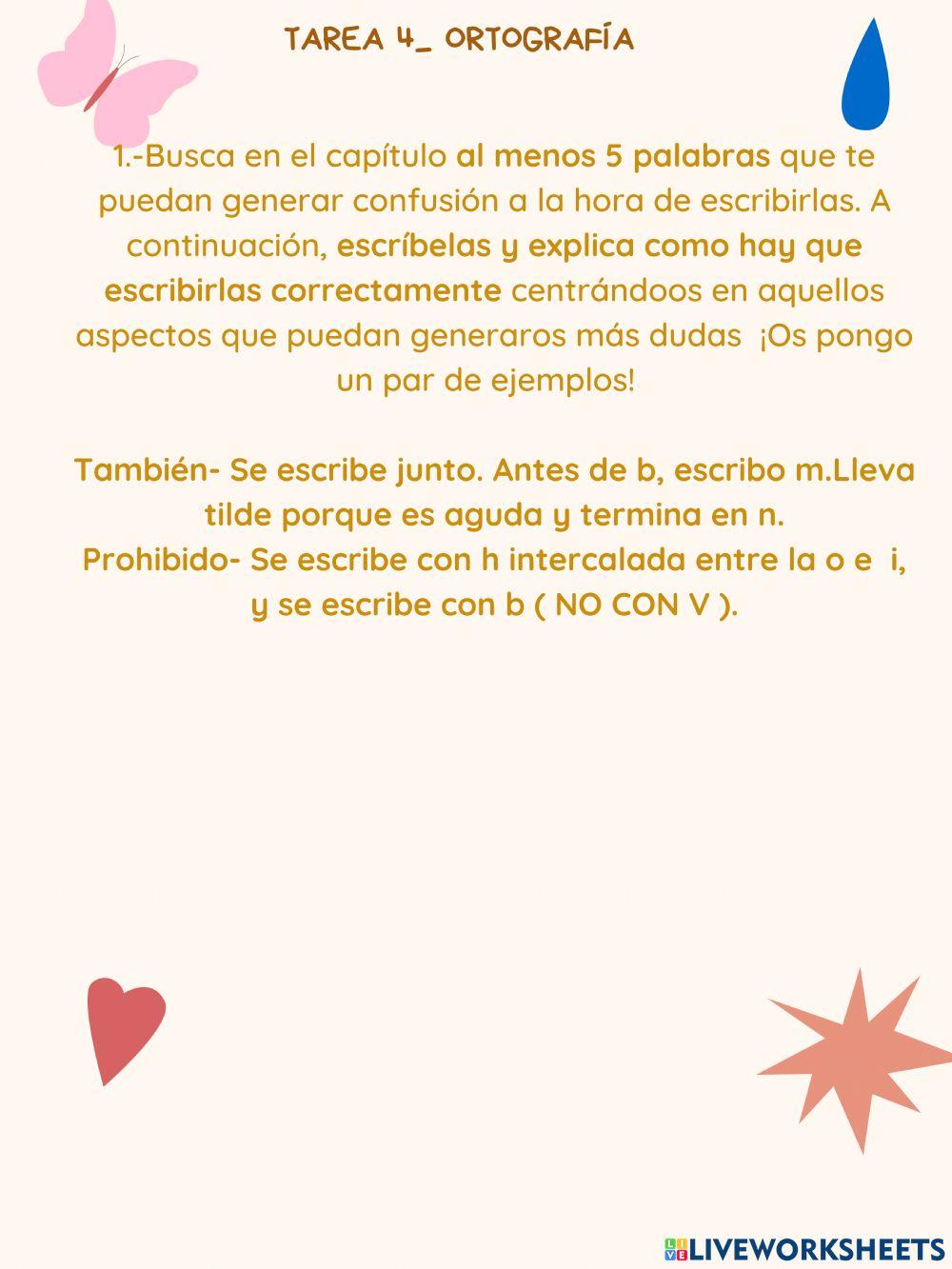 Cap 2 lewis carroll tarea 4 ortografía