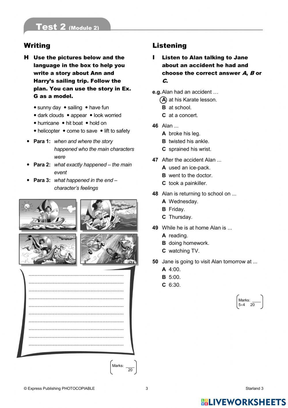 Starland 3- test 3-module test