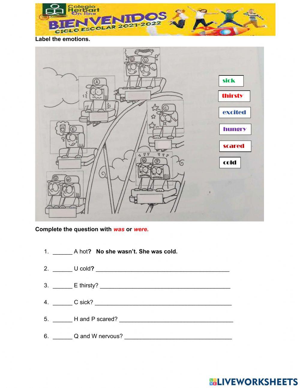 At the amusement park