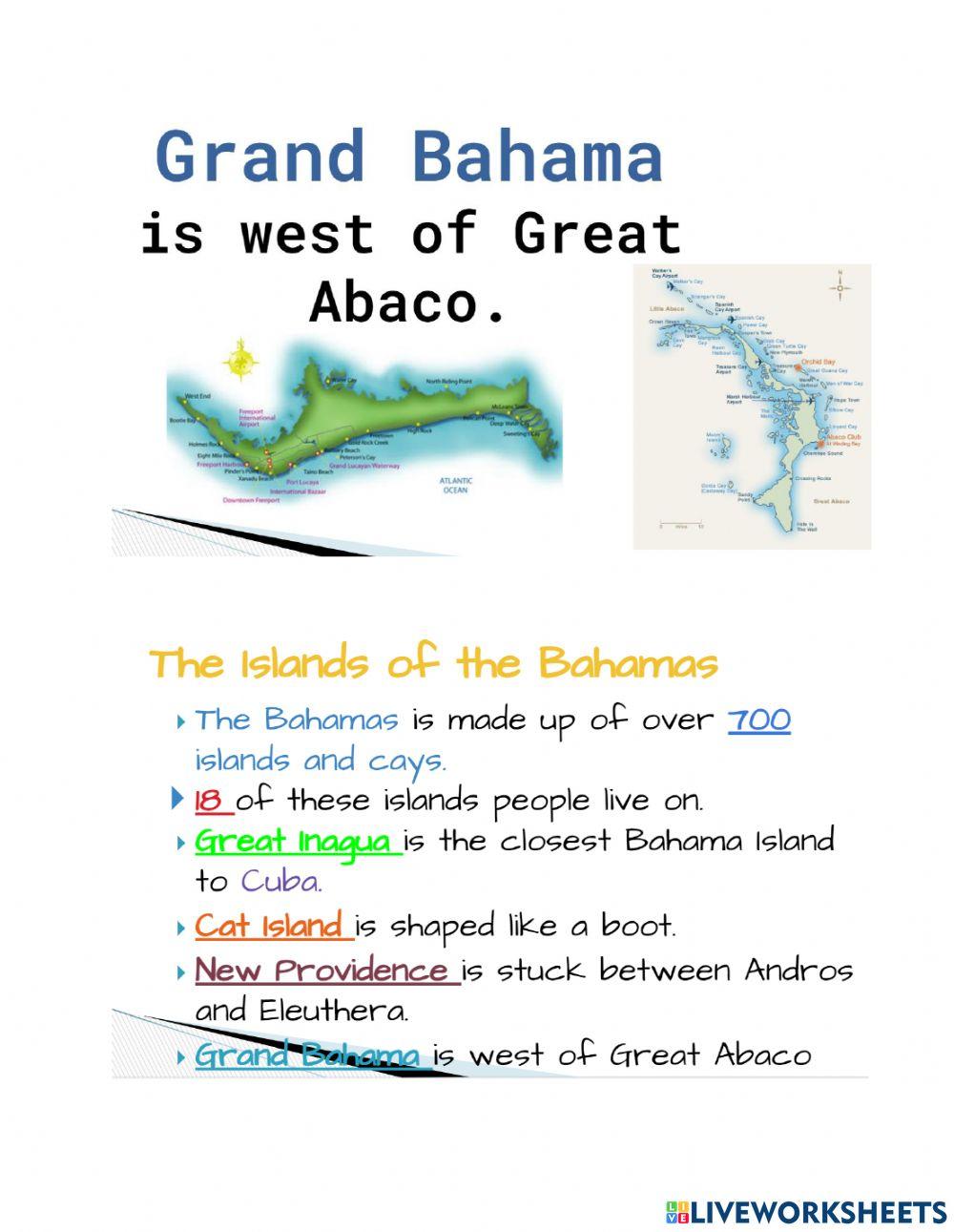 Where In The World Is The Bahamas?