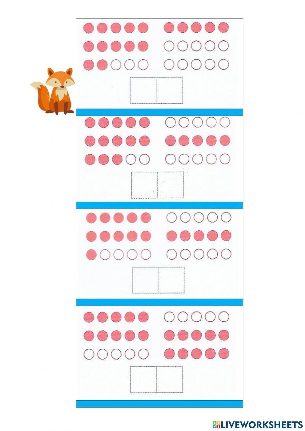 Lettura quantità entro il 20