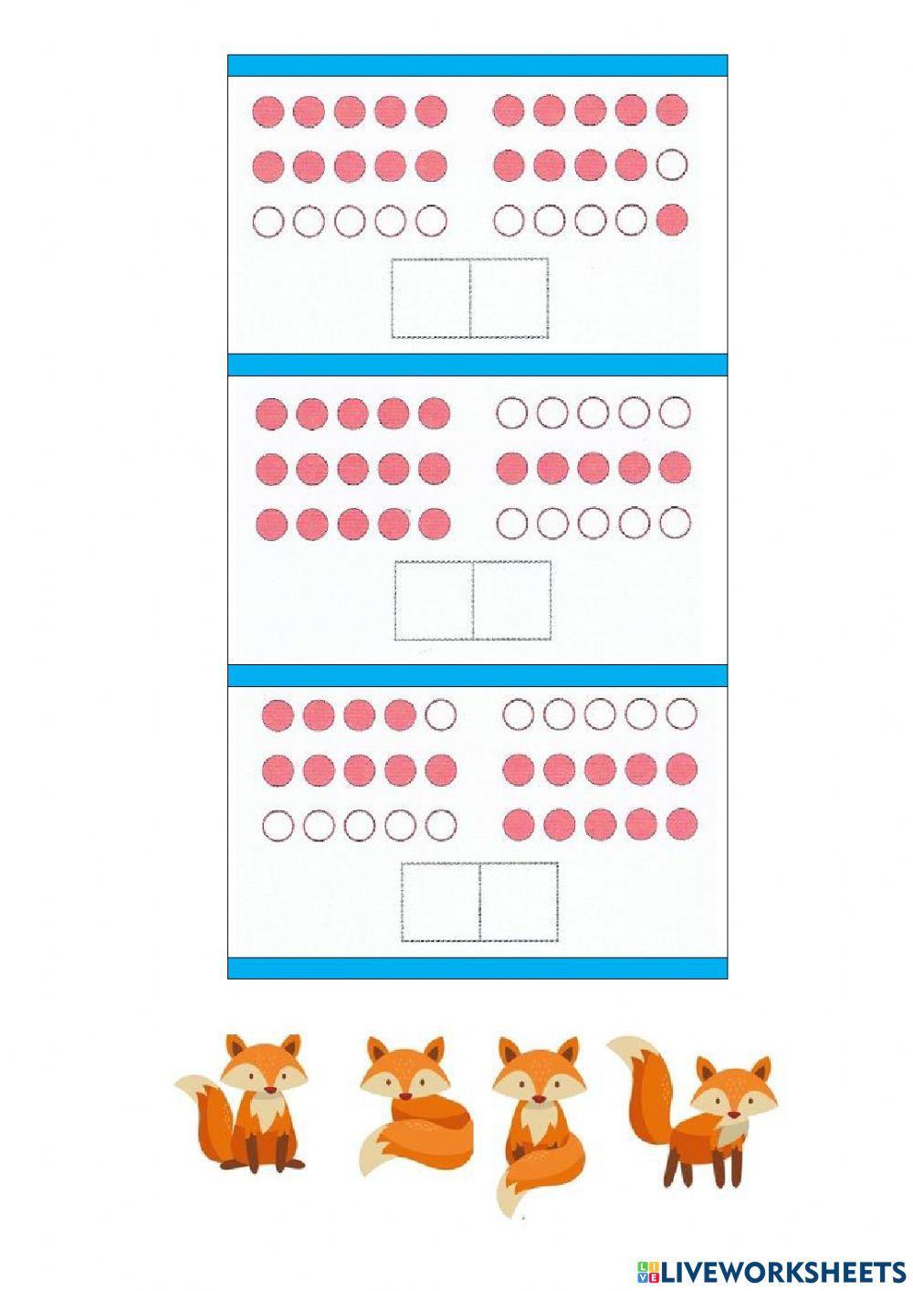 Lettura quantità entro il 20