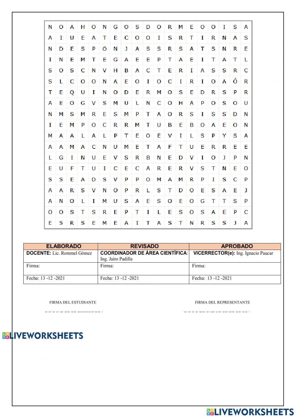 Reinos de los seres vivos