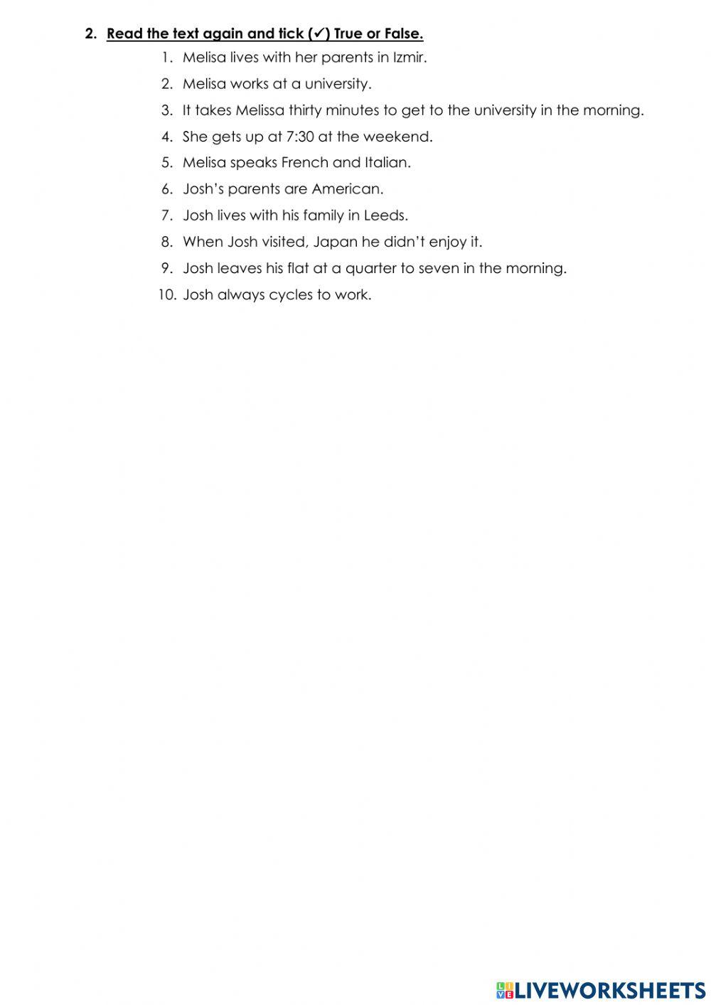 Beginner B - Final Exam - L&R