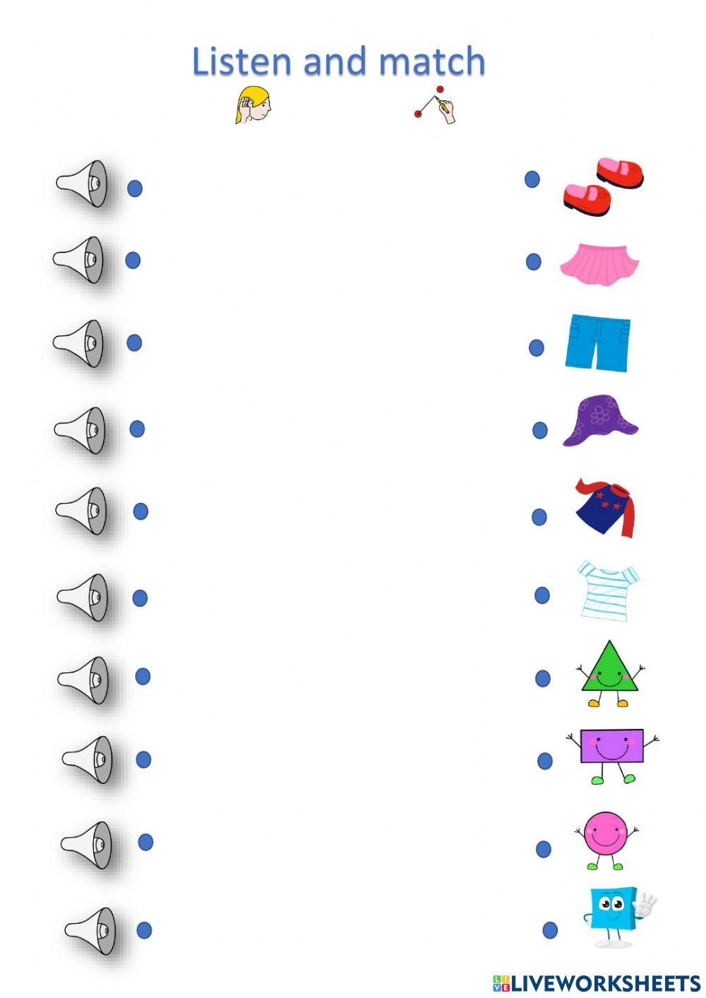 Prendas de vestir y figuras geométricas