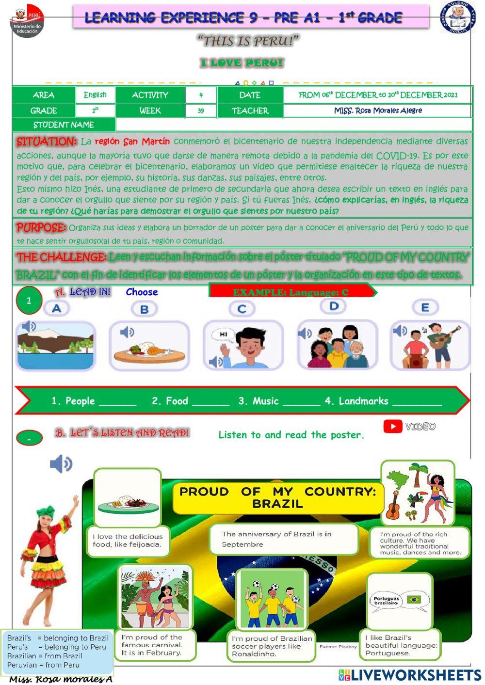 “this is peru!”I LOVE PERU!