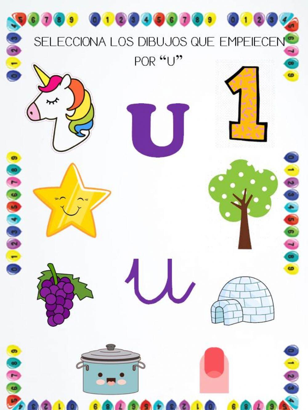 PALABRAS QUE COMIENZAN POR LA U