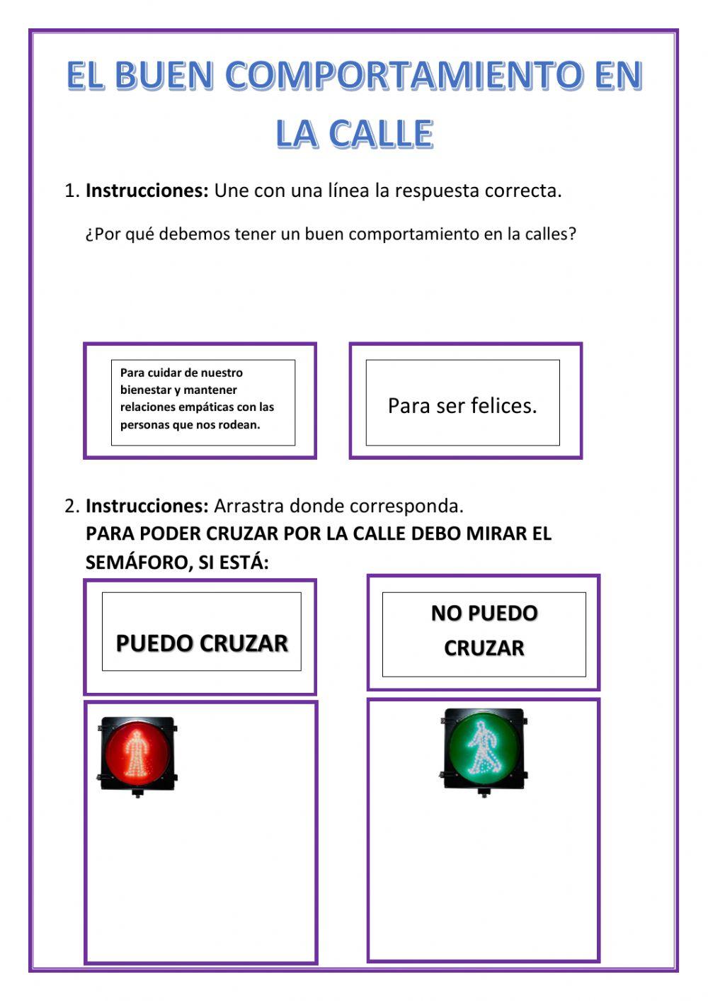 Buen comportamiento en la calle