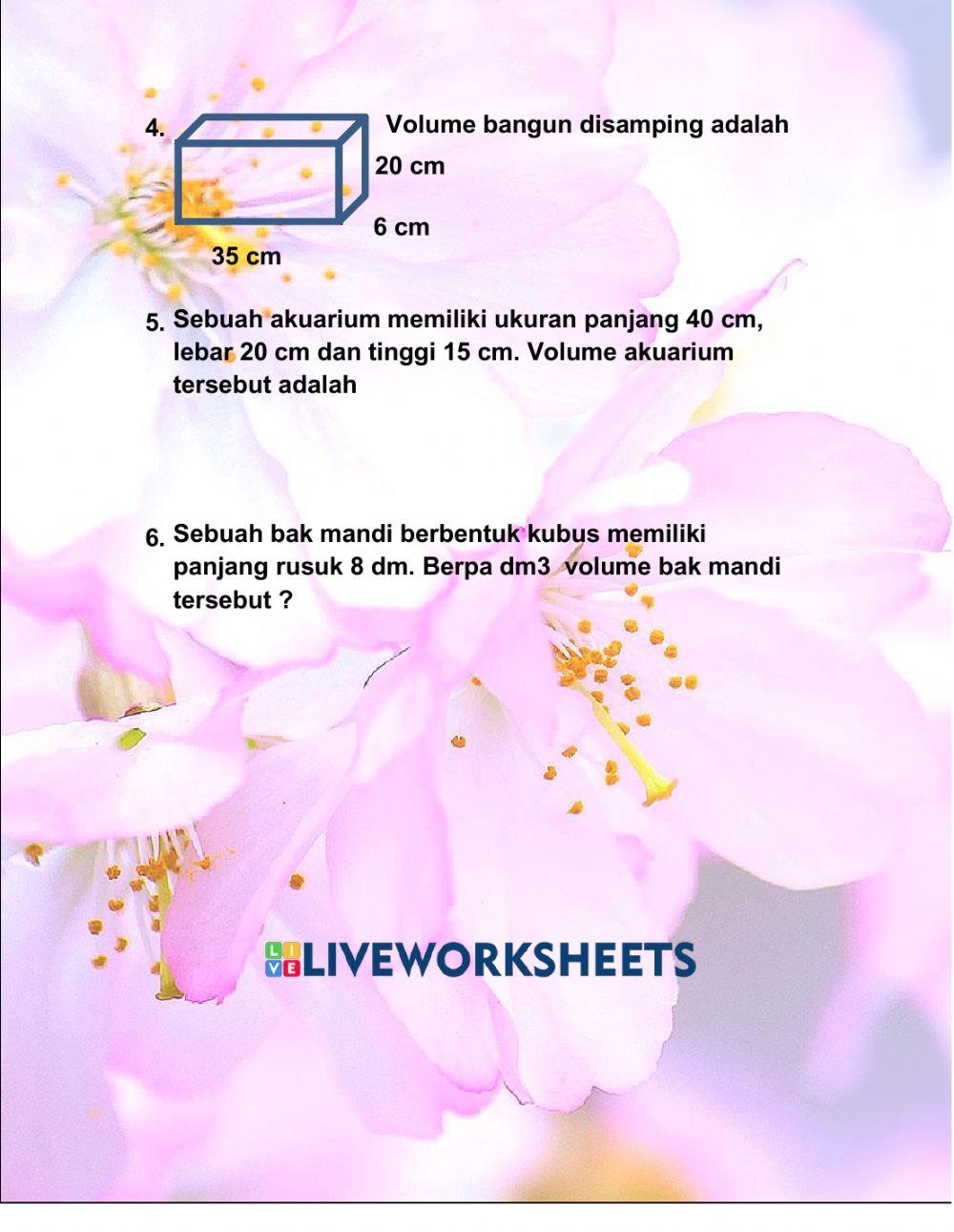 Lkpd volume kubus dan balok