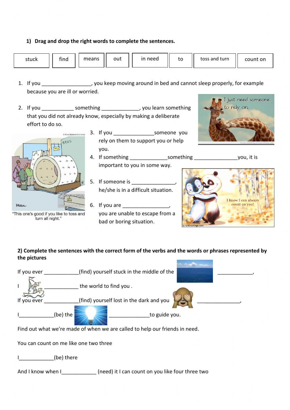 If you ...,I will ...