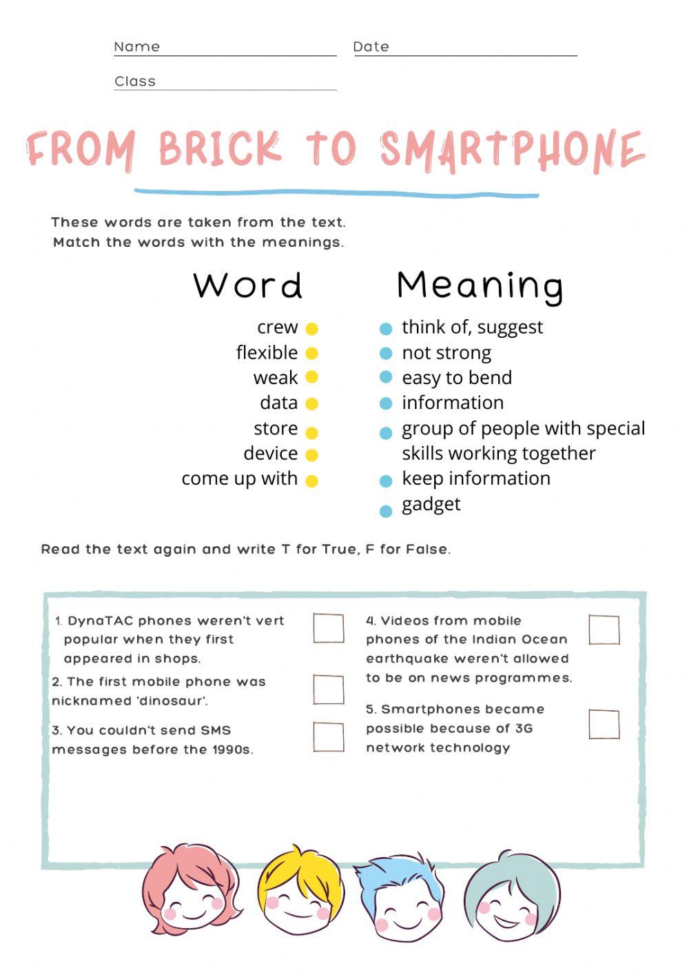 Reading: From Brick to Smartphone