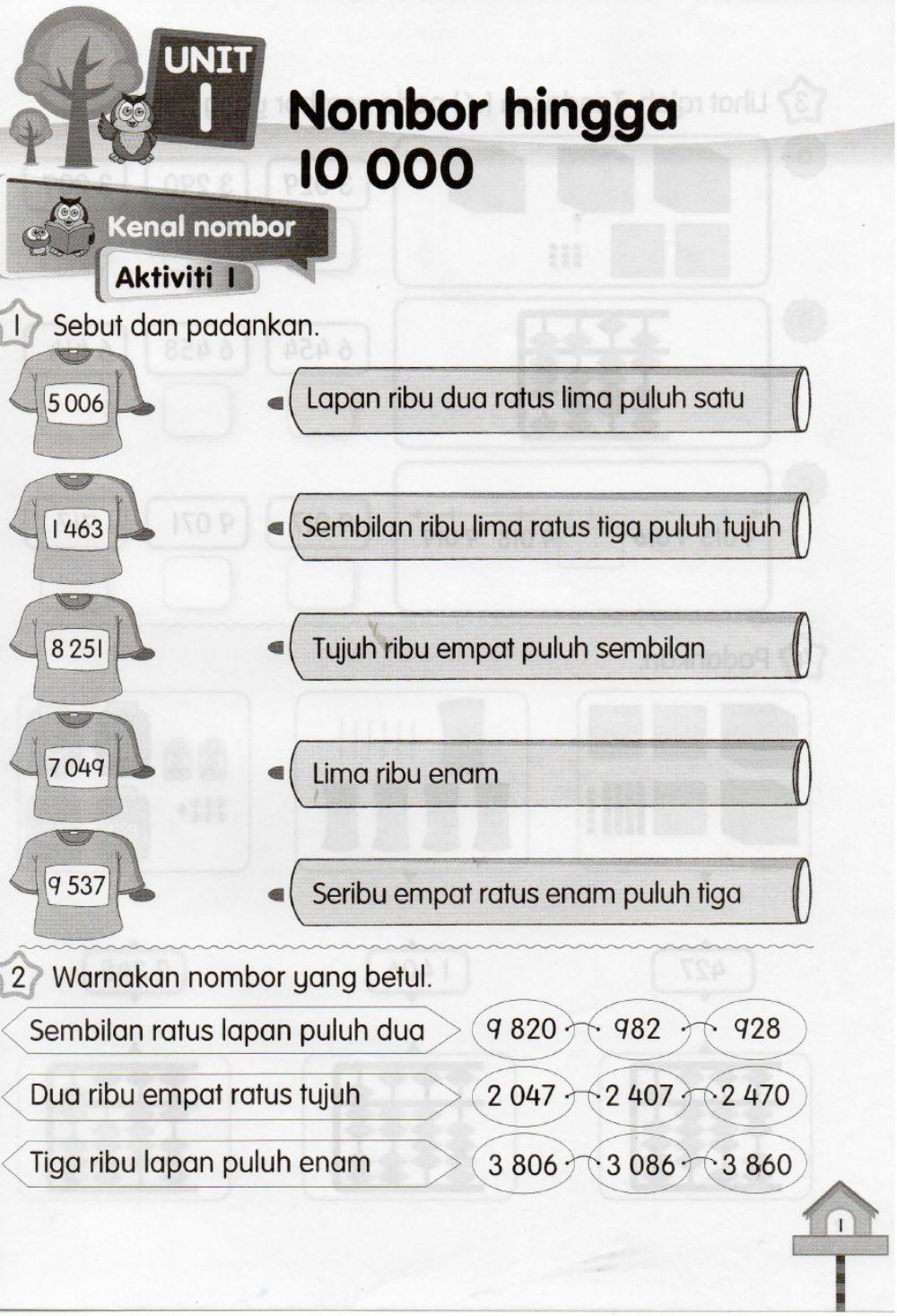 Matematik Teroka Nombor Tahun 3