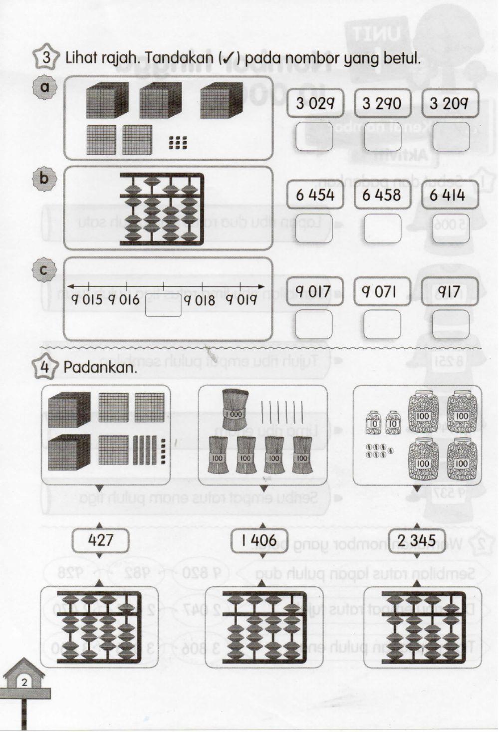 Matematik Teroka Nombor Tahun 3