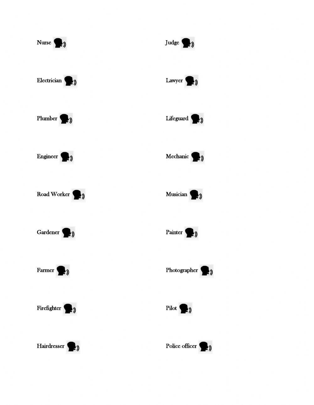 Pronunciation Exercise