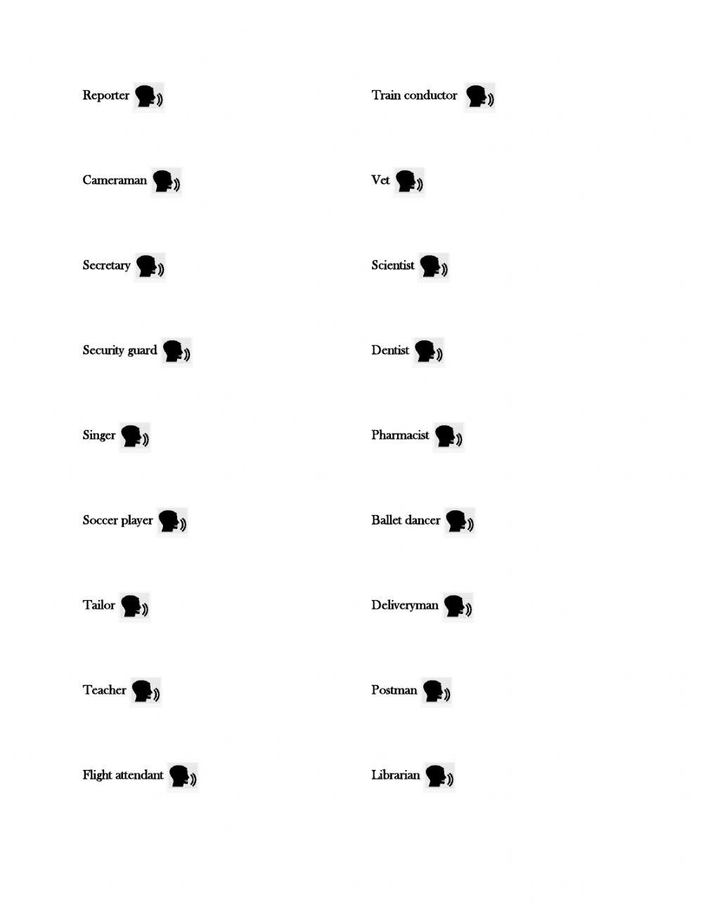 Pronunciation Exercise