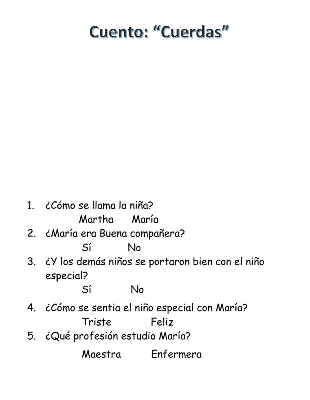 Audio cuento -Cuerdas- Audio cuento -Cuerdas-