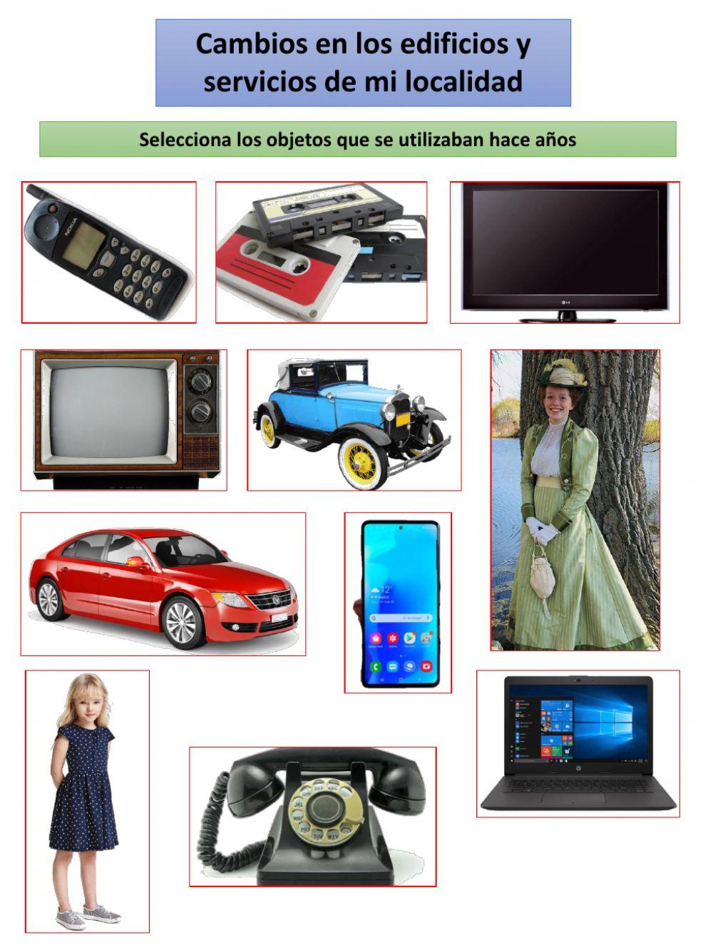 Cambios en los edificios y servicios de mi localidad