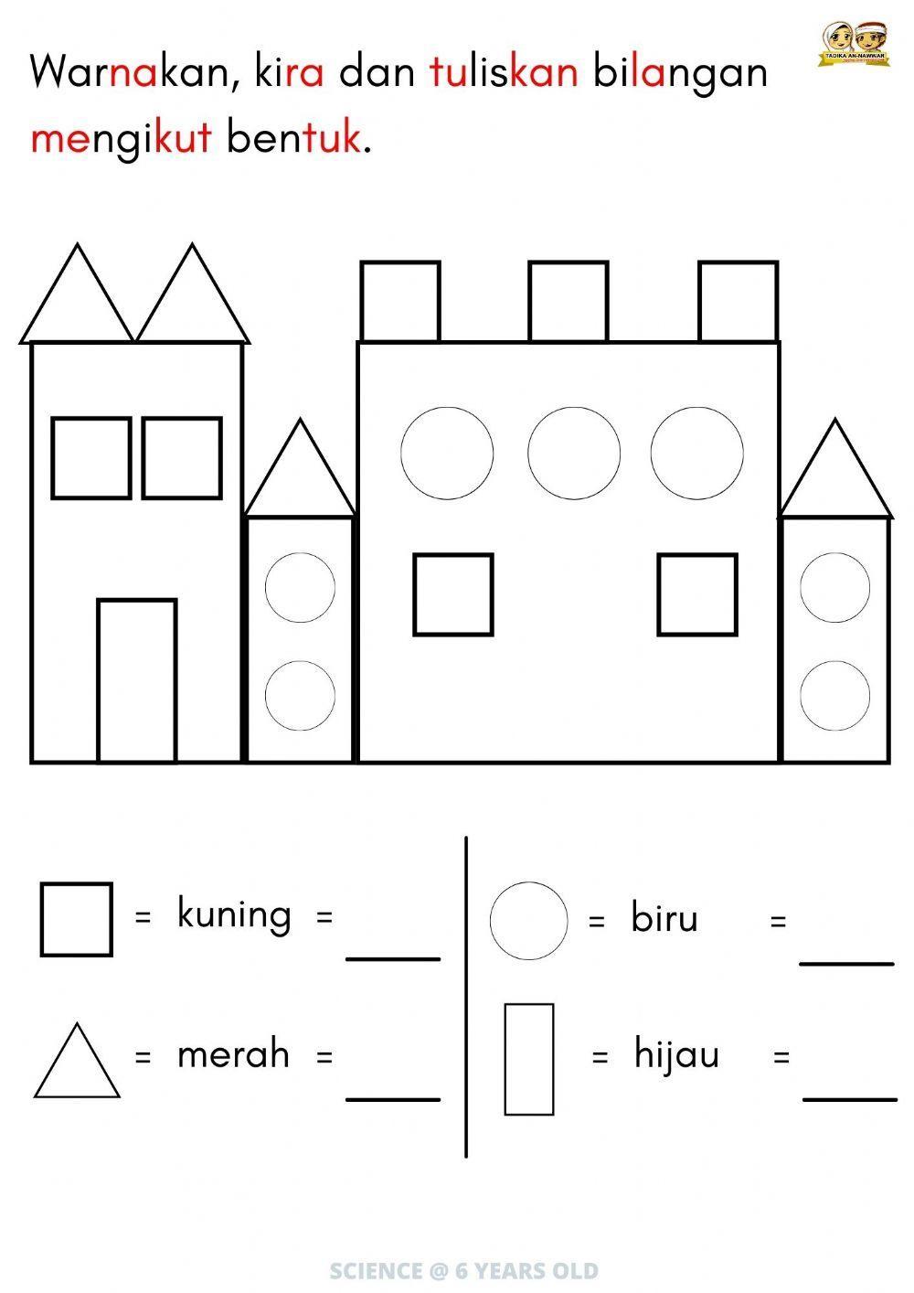 SAINS : Mengenal Bentuk 1 (6 THN)