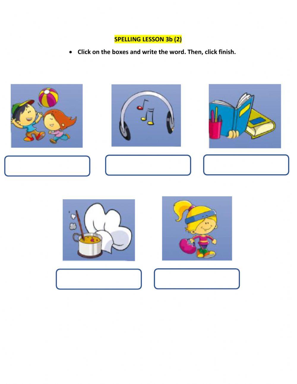 HS1 Spelling Lesson 3B (2)