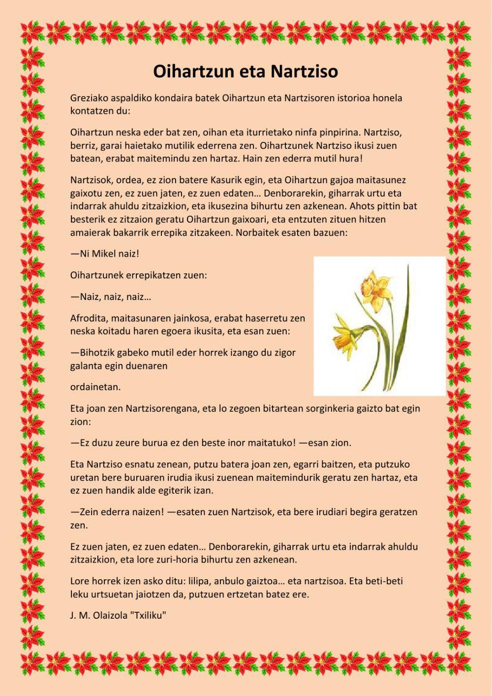 Oihartzun eta Nartziso