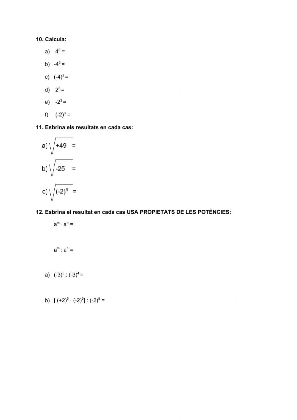 Autoavaluació T4 1r ESO
