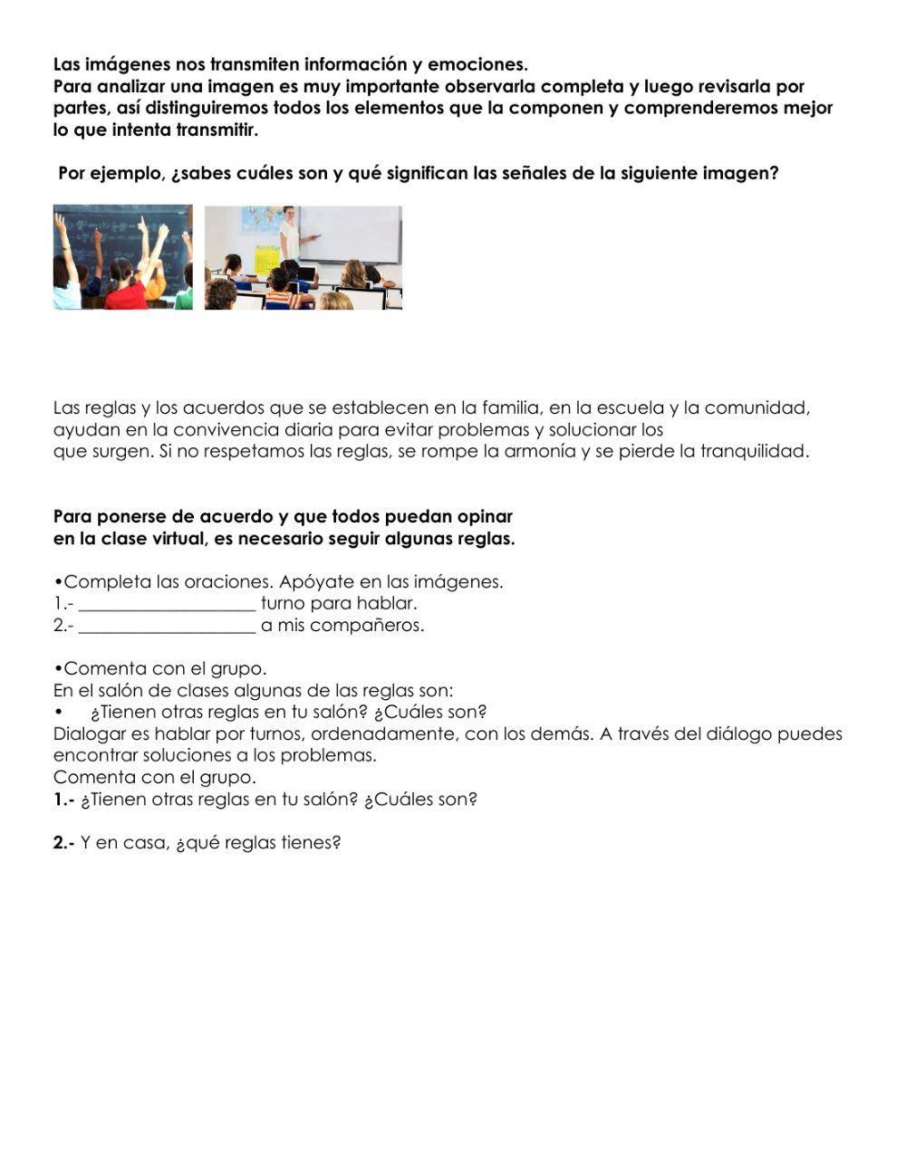 Normas de Convivencia