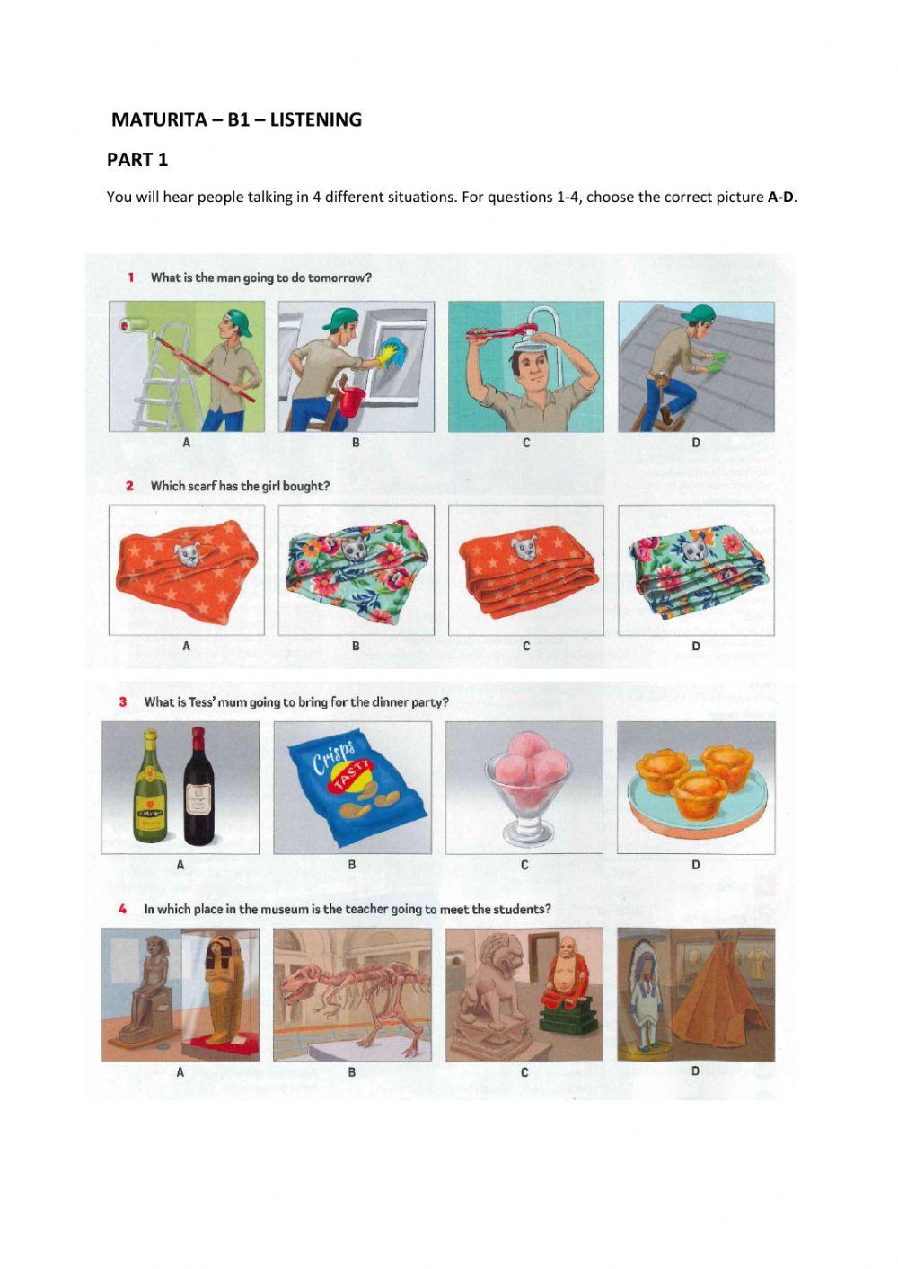 Maturita listening 1