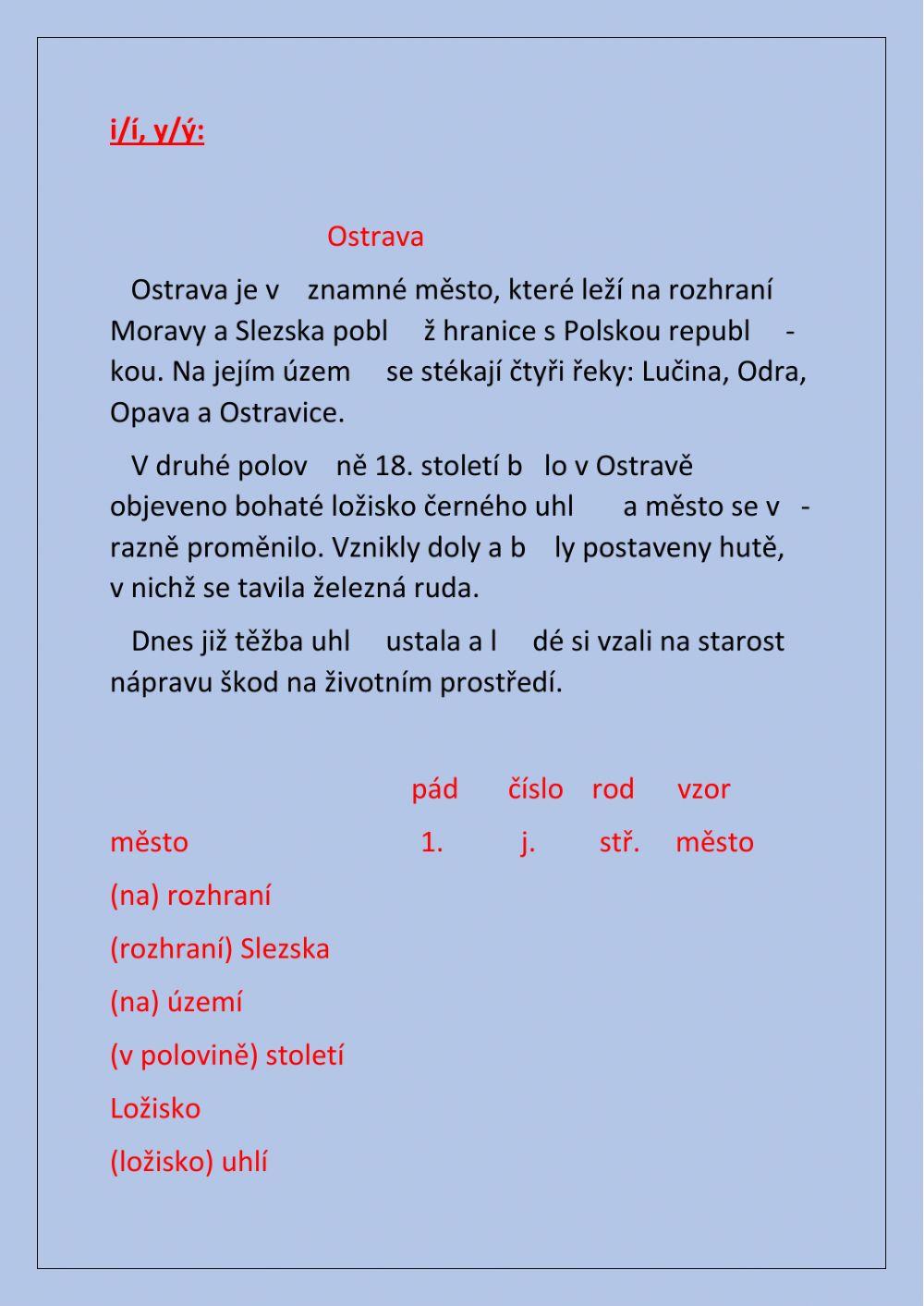 Slova příbuzná, pravopis