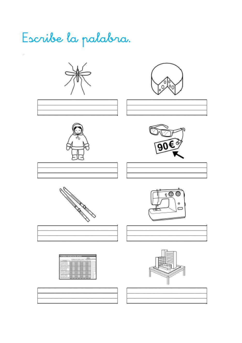 Comprensión lectora -que, qui-