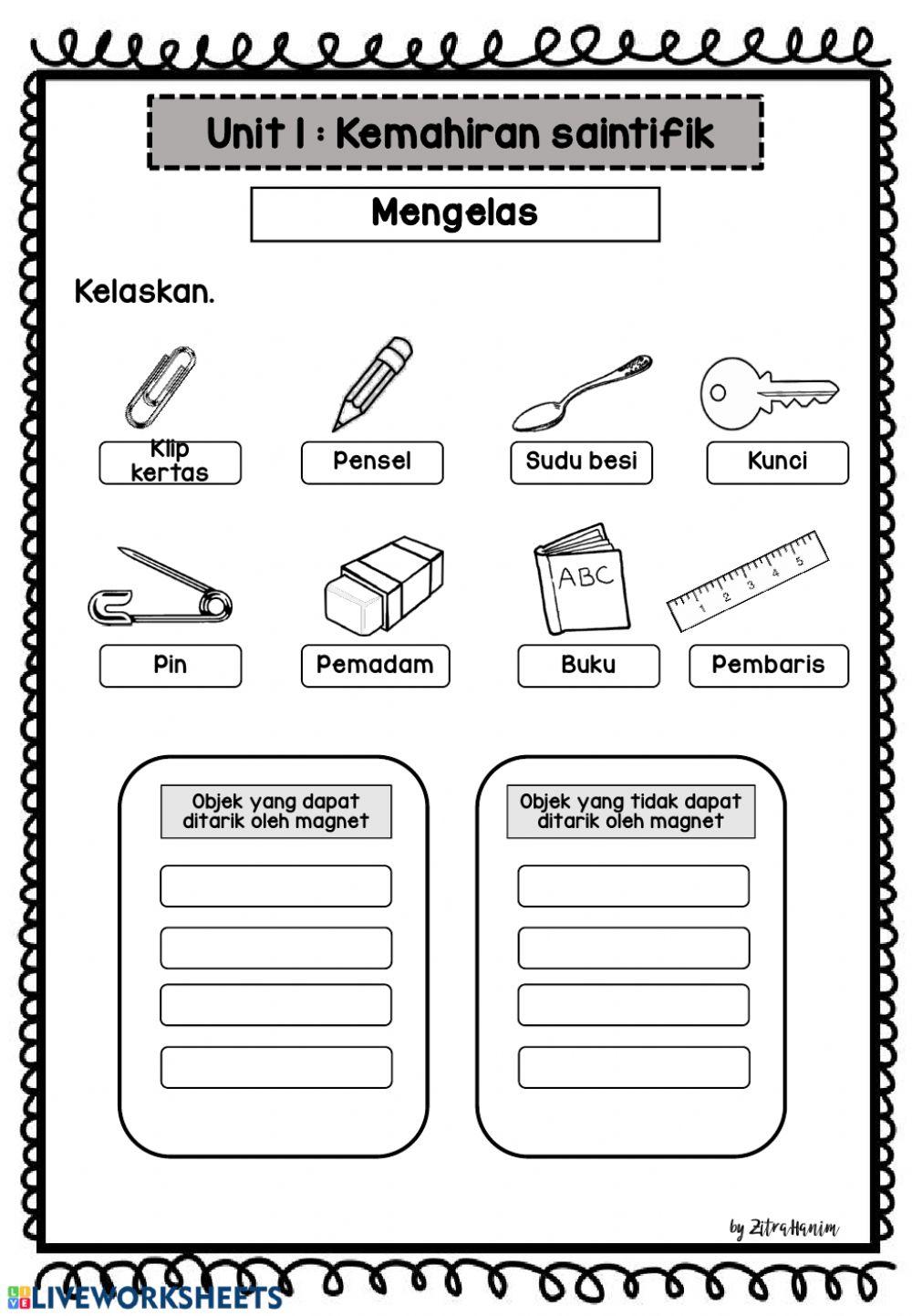 Kemahiran proses sains memerhati